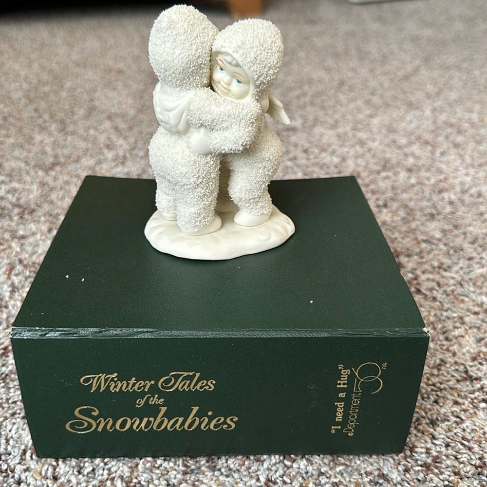 “I need a hug” Snowbabies figurine